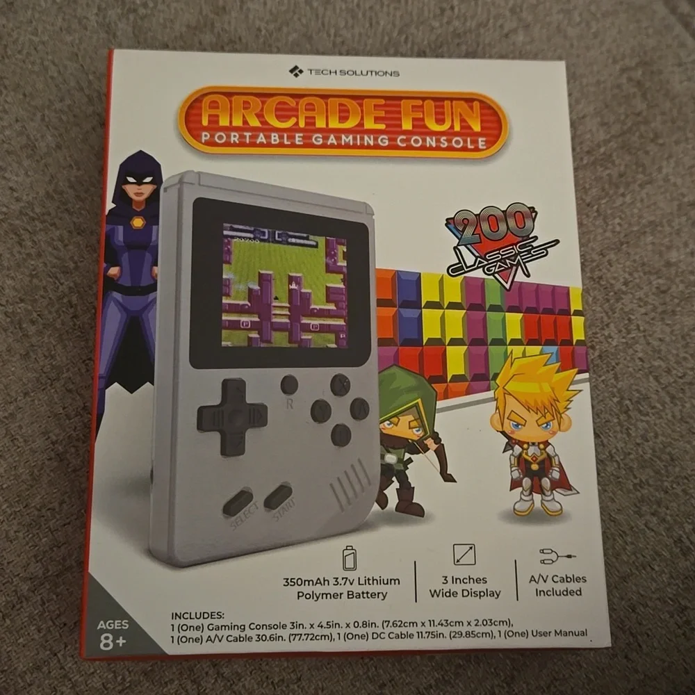 Arcade Fun Portable Gaming Console